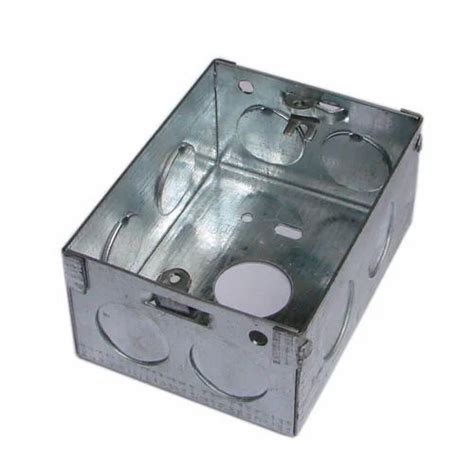 3 module metal box price|electrical modular gi metal box.